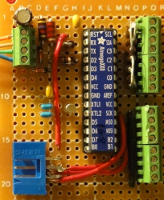 Building a SpiffChorder on perfboard...